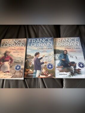 France Lorrain L'Anse-à-Lajoie Book Set (Blue/Brown Covers)